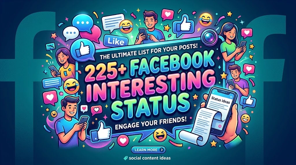 225+ facebook interesting status