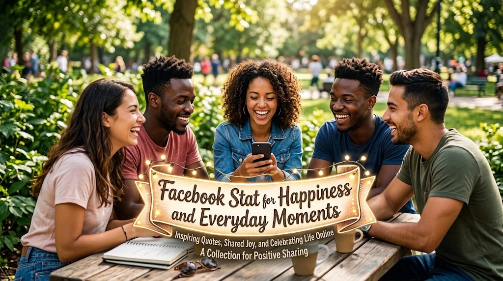 Facebook Status for Happiness and Everyday Moments