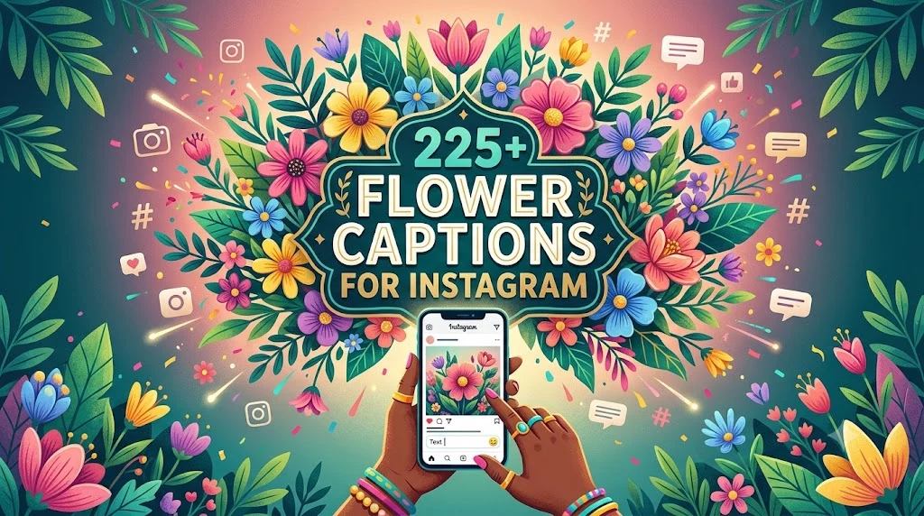 flower captions for instagram