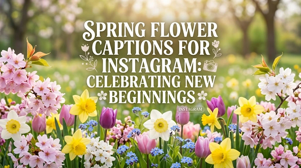 Flower Garden Captions for Instagram Filled With Nature and Peace