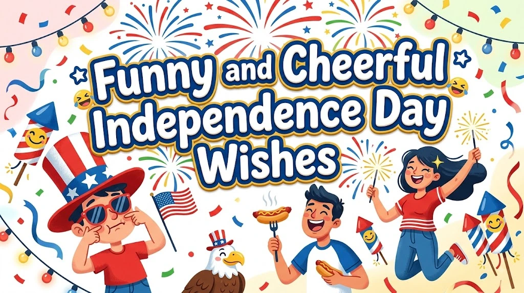 Funny and Cheerful Independence Day Wishes