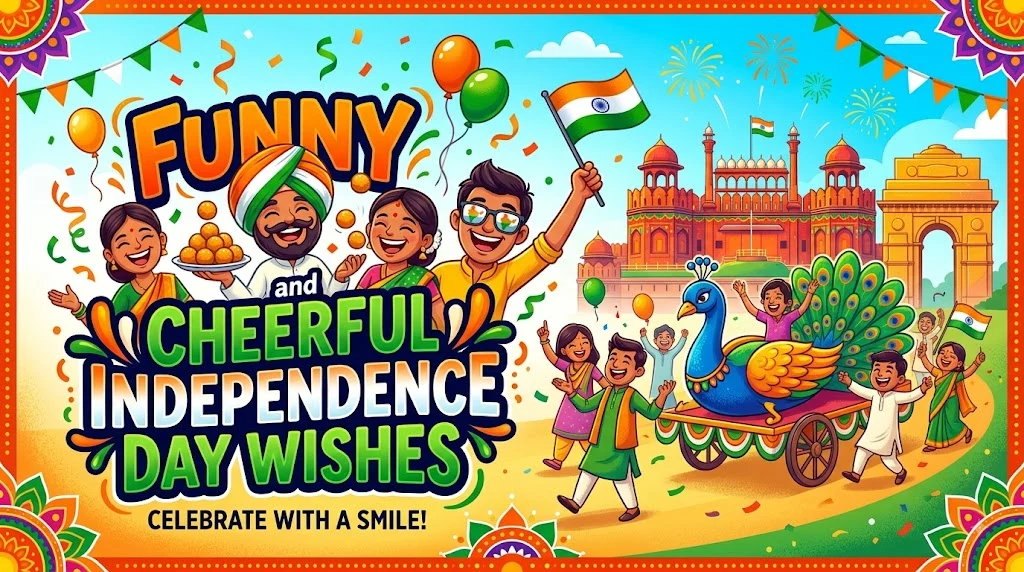 Funny and Cheerful Independence Day Wishes