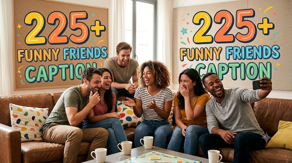 funny friends caption