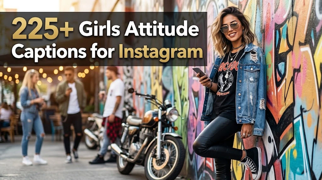 225+ Girls Attitude Captions for Instagram