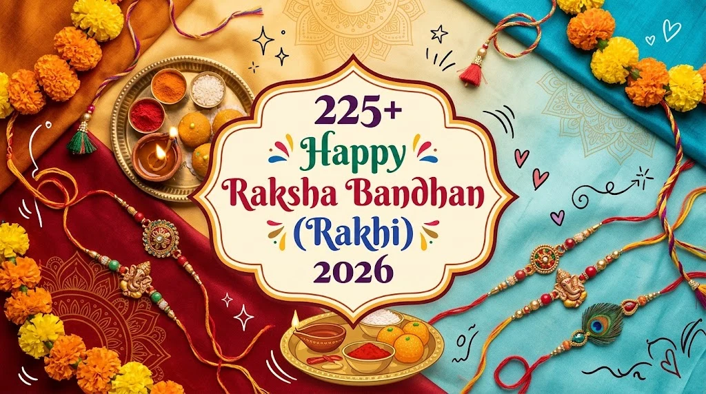 225+ Happy Raksha Bandhan (Rakhi) 2026