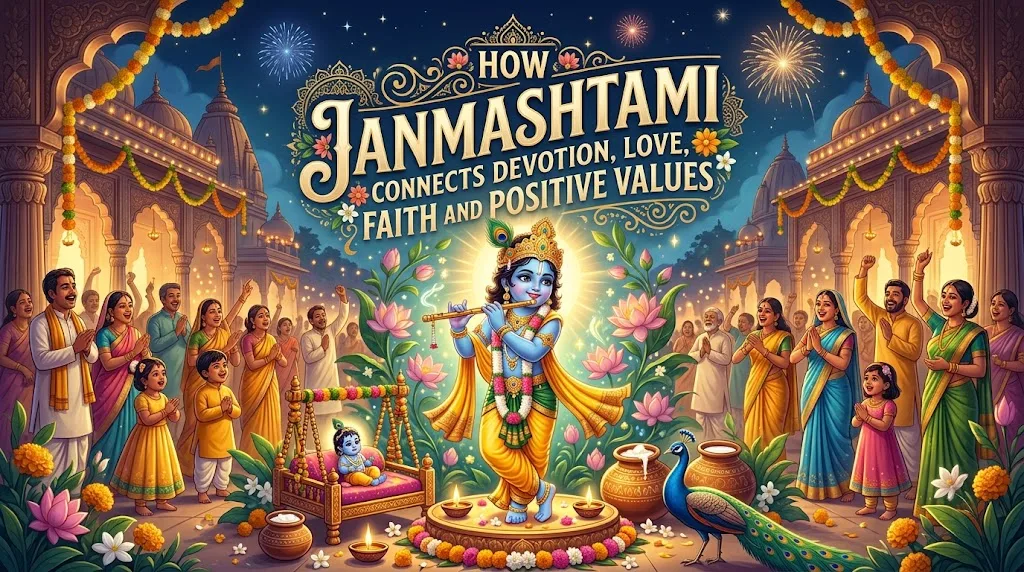How Janmashtami Connects Devotion, Love, Faith and Positive Values