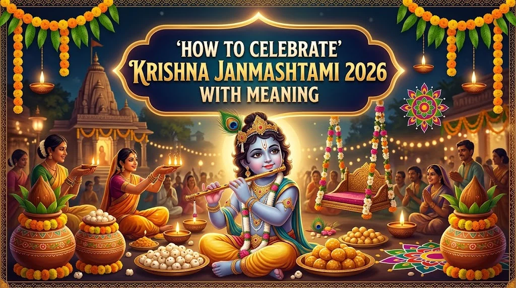 How to Celebrate Krishna Janmashtami 2026 With Meaning