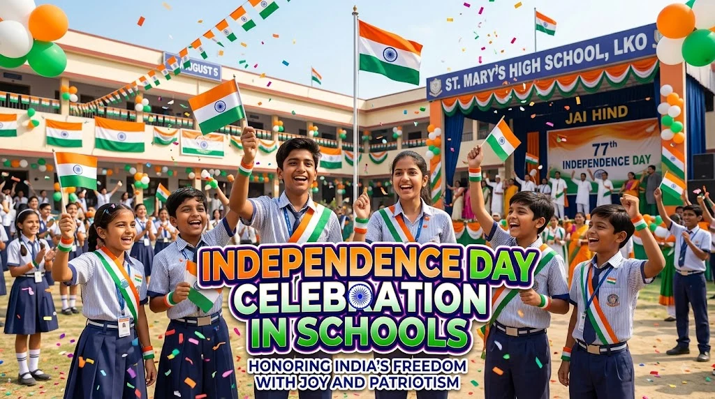 Independence Day Celebration in Schools