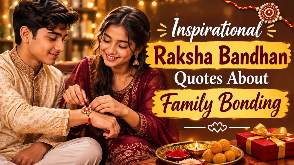 Inspirational Raksha Bandhan Quotes About Family Bonding
