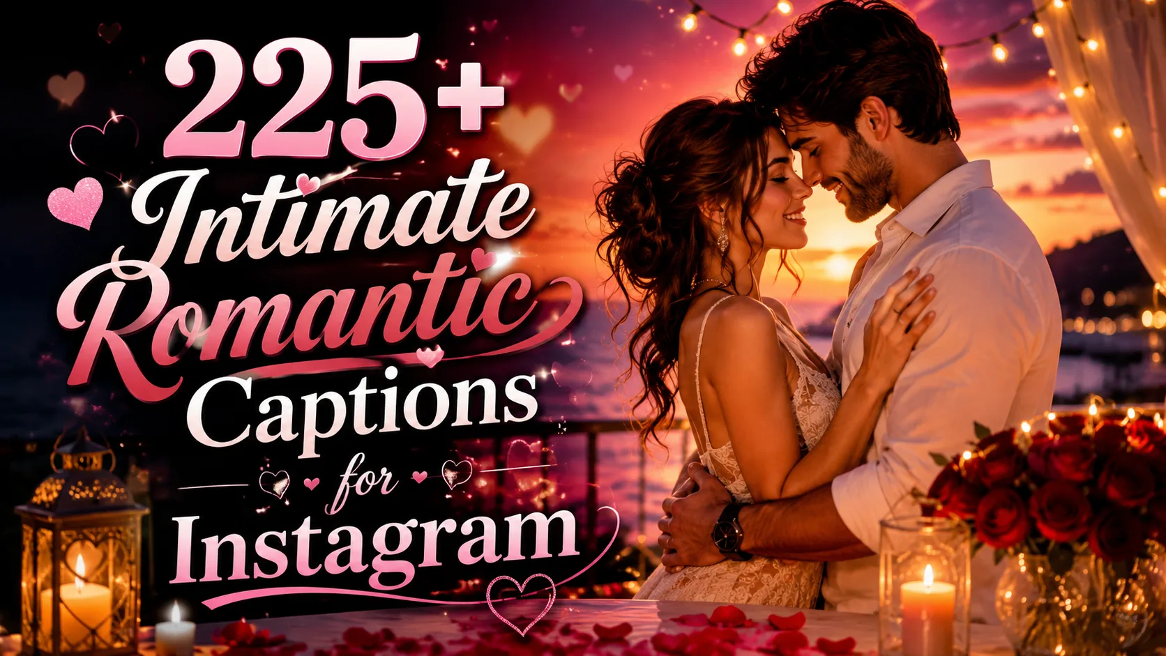 225+ Intimate Romantic Captions for Instagram