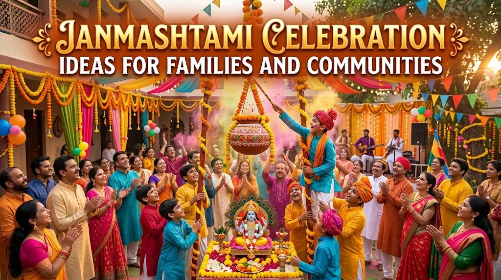Janmashtami Celebration Ideas for Families and Communities