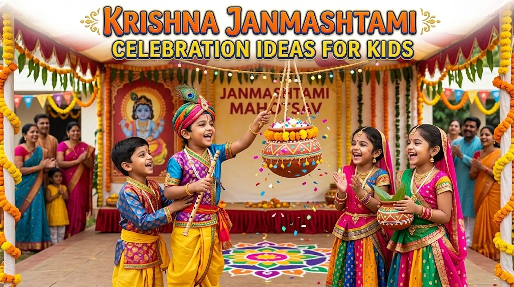 Krishna Janmashtami Celebration Ideas for Kids