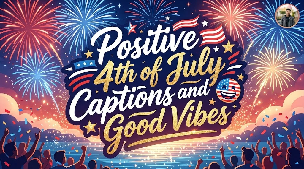 Positive 4th of July Captions and Good Vibes
