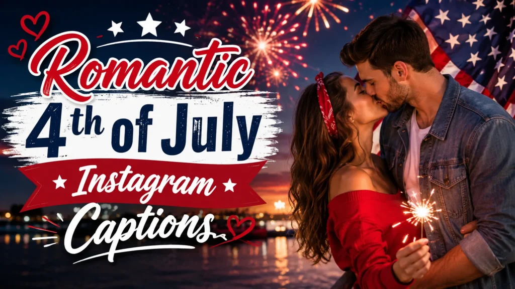 Romantic 4th of July Instagram Captions