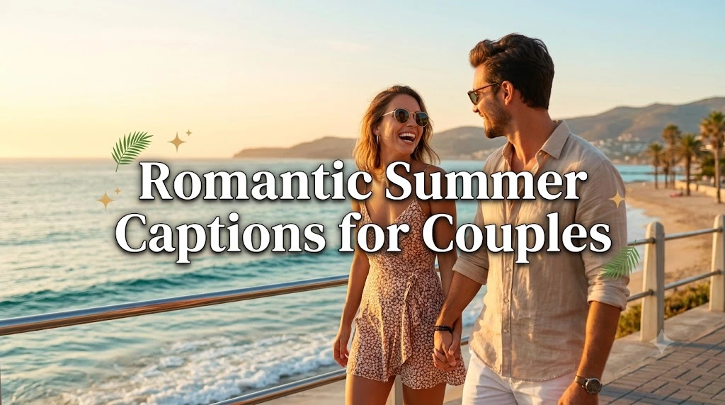 Romantic Summer Captions for Couples
