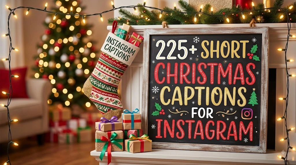 short christmas captions for instagram