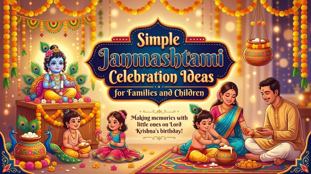 Simple Janmashtami Celebration Ideas for Families and Children