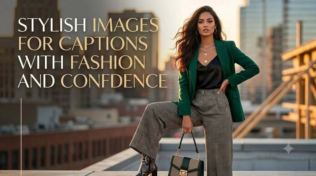 Stylish Images for Captions With Fashion and Confidence