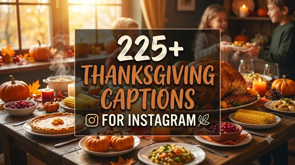 thanksgiving captions for instagram