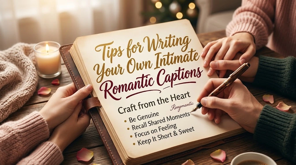 Tips for Writing Your Own Intimate Romantic Captions
