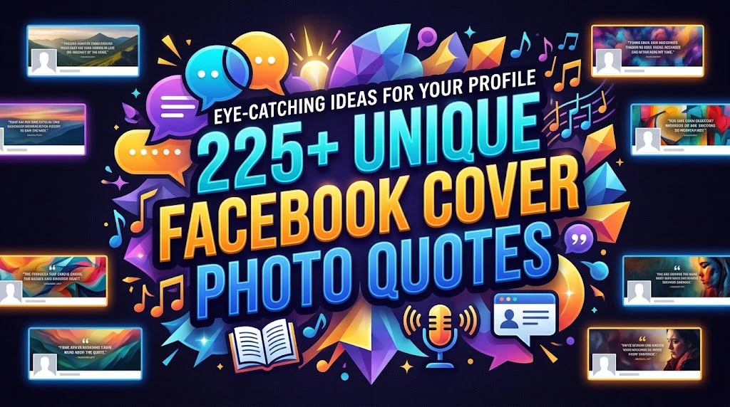 225+ unique facebook cover photo quotes