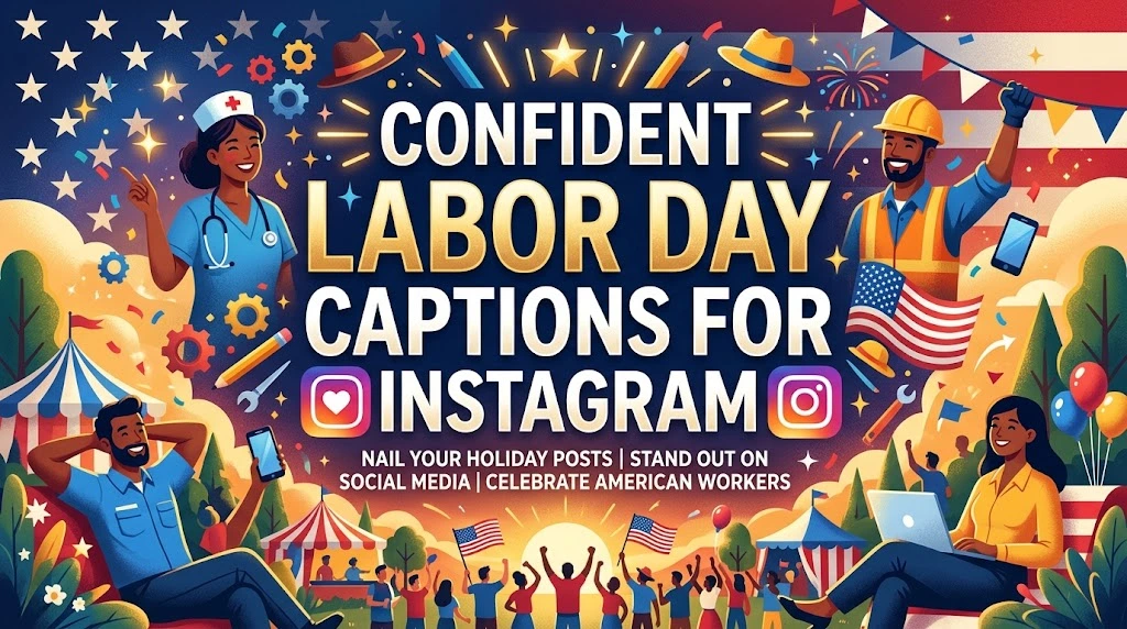 Confident Labor Day Captions for Instagram