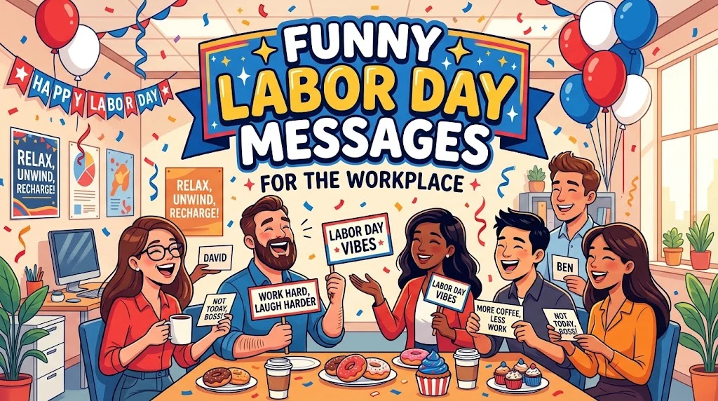 Funny Labor Day Messages for the Workplace