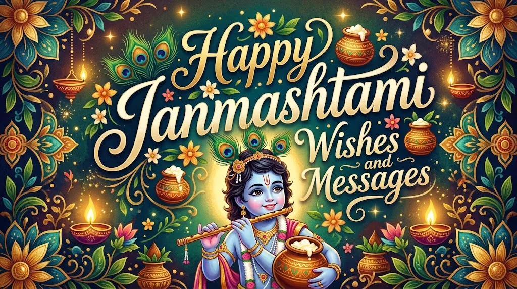 Happy Janmashtami Wishes and Messages