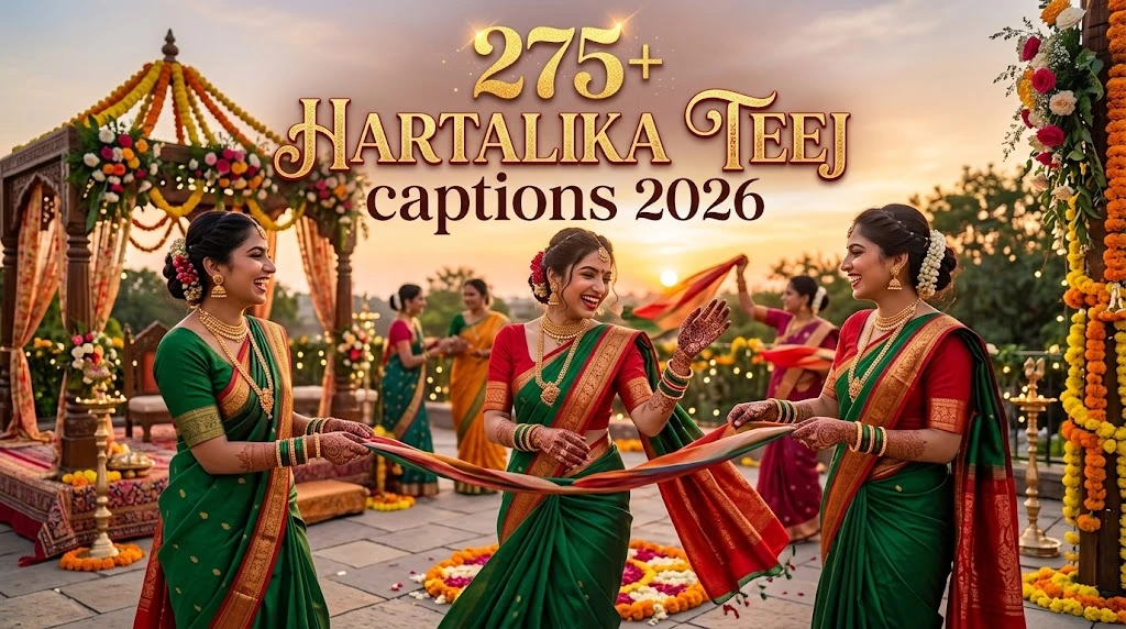 Hartalika Teej captions 2026