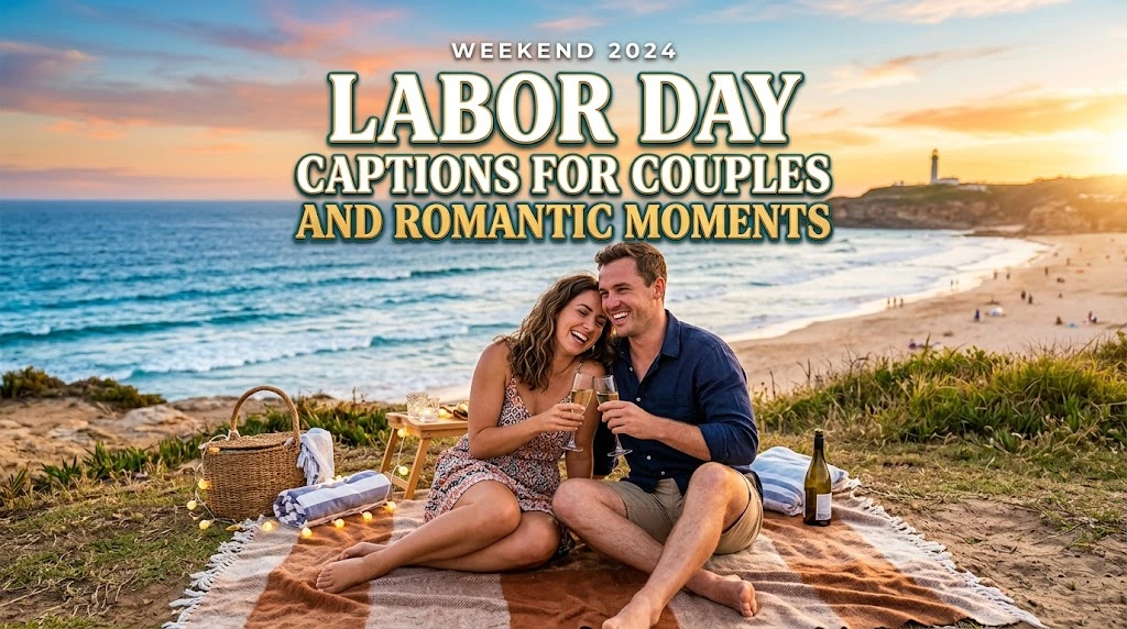 Labor Day Captions for Couples and Romantic Moments