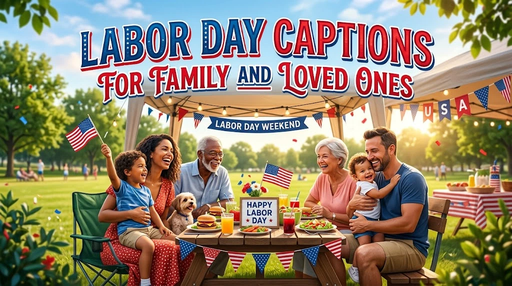 Labor Day Captions for Family and Loved Ones