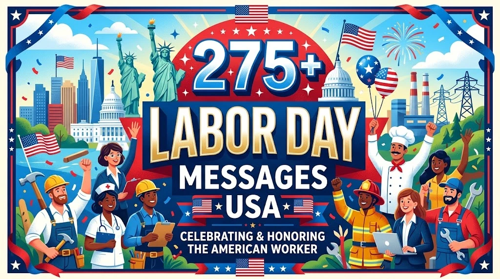 275+ Labor Day Messages USA